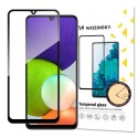 Стъклен Протектор Wozinsky Tempered Glass Full Glue Case Friendly за Samsung Galaxy A22 4G, Black