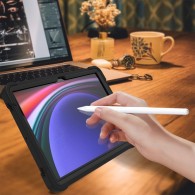 Калъф-Techsuit - Rugged TabShell + Screen Protector - Samsung Galaxy Tab S9 FE - Black