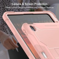Калъф-Techsuit - Rugged TabShell + Screen Protector - iPad Air 11 (2024) - Rose Gold