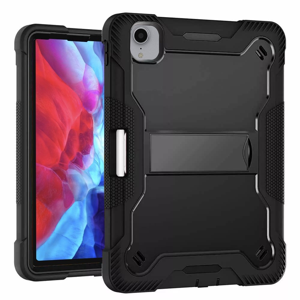 Калъф-Techsuit - Rugged TabShell + Screen Protector - iPad Pro 12.9 (2018 / 2020 / 2021 / 2022) - Black