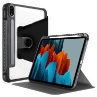 Калъф-Techsuit - Crystal Vision - Samsung Galaxy Tab S7 / S8 - Black