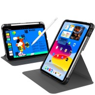 Калъф-Techsuit - Crystal Vision - iPad 10 (2022) 10.9 - Black