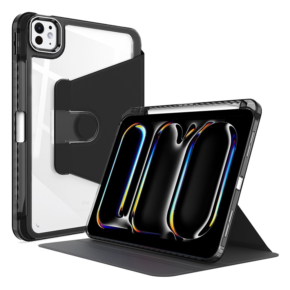 Калъф-Techsuit - Crystal Vision - iPad Pro 11 (2024) - Black