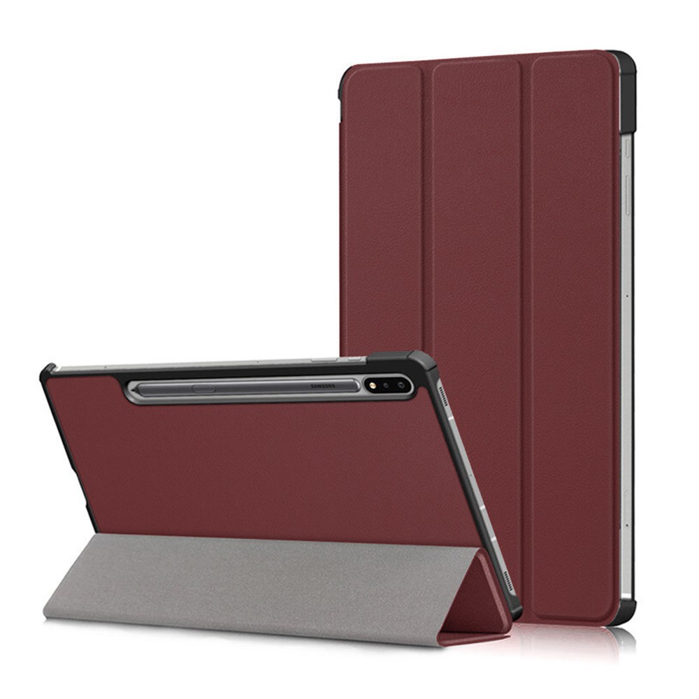 Калъф-Techsuit - FoldPro - Samsung Galaxy Tab S7 Plus / S8 Plus / S7 FE - Burgundy
