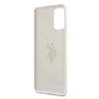 U.S. Polo Assn. Silicone Case силиконов кейс за Samsung Galaxy S20+ Plus, Бял