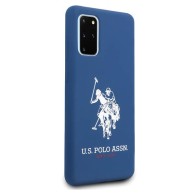 U.S. Polo Assn. Silicone Case силиконов кейс за Samsung Galaxy S20+ Plus, Син