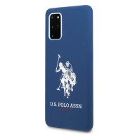 U.S. Polo Assn. Silicone Case силиконов кейс за Samsung Galaxy S20+ Plus, Син