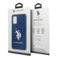 U.S. Polo Assn. Silicone Case силиконов кейс за Samsung Galaxy S20+ Plus, Син