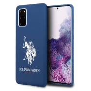 U.S. Polo Assn. Silicone Case силиконов кейс за Samsung Galaxy S20+ Plus, Син