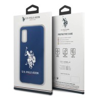 U.S. Polo Assn. Silicone Case силиконов кейс за Samsung Galaxy S20, Син