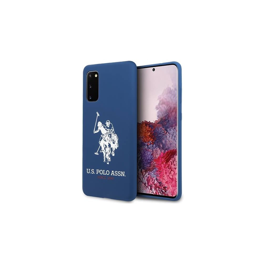 U.S. Polo Assn. Silicone Case силиконов кейс за Samsung Galaxy S20, Син