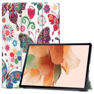 Калъф-Techsuit - FoldPro - Samsung Galaxy Tab S7 Plus / S8 Plus / S7 FE - Butterfly