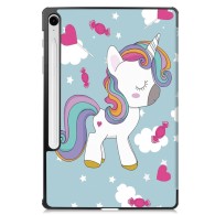 Калъф-Techsuit - FoldPro - Samsung Galaxy Tab S9 / S9 FE - Unicorn