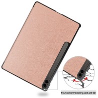 Калъф-Techsuit - FoldPro - Samsung Galaxy Tab S9 Plus / S9 FE Plus - Rose Gold