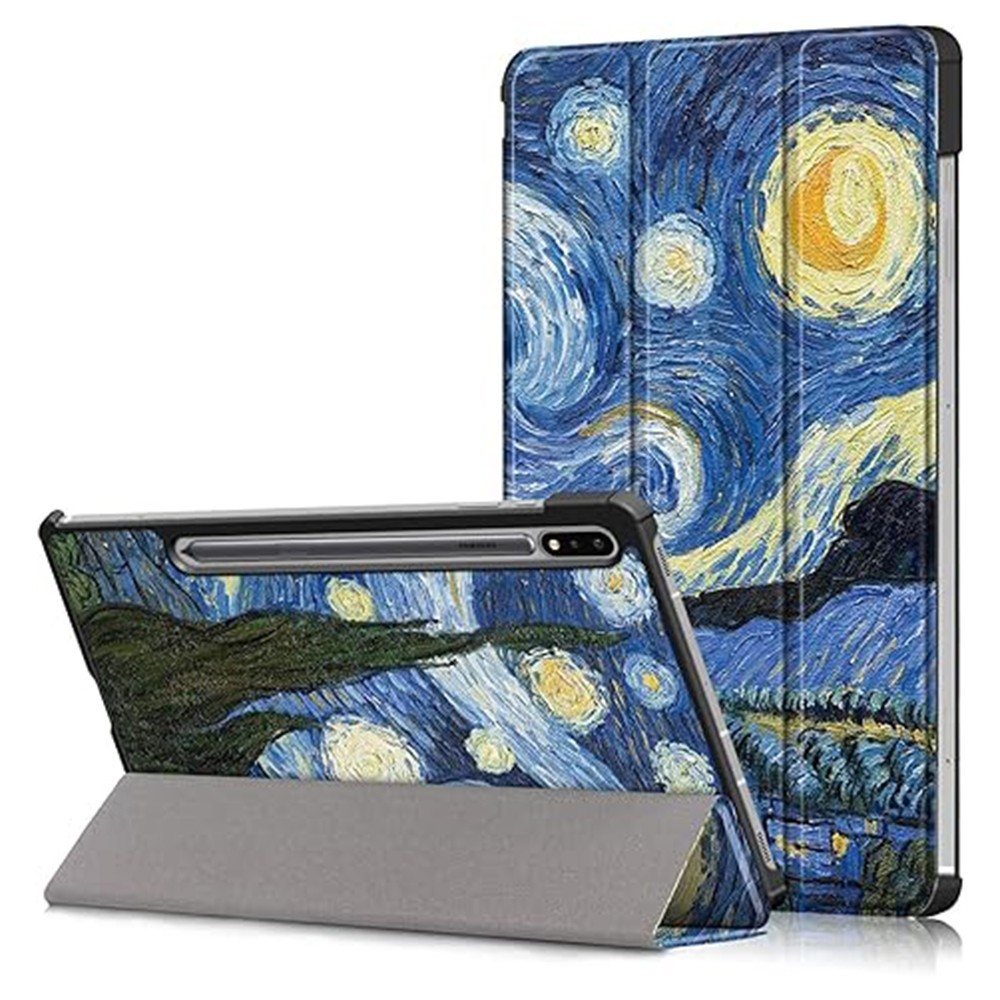 Калъф-Techsuit - FoldPro - Tab S7 Plus / S8 Plus / S7 FE - Starry Night