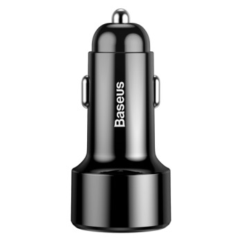Зарядно за кола Baseus Magic Series PPS Quick Charge digital display 3.0 45W , USB-C, PD, Черен