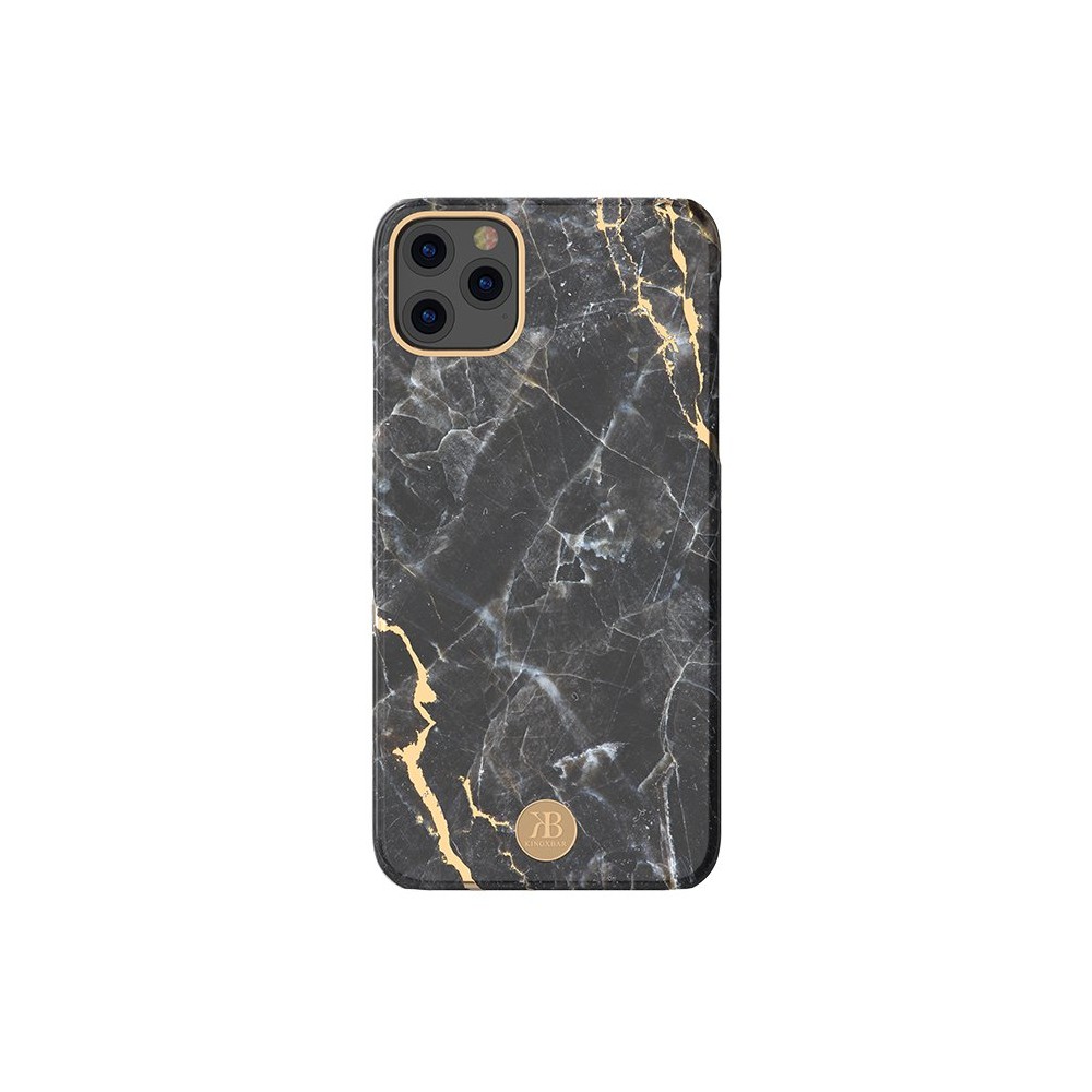 Калъф Kingxbar Marble Series за iPhone 11 Pro Max, Black