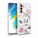 Калъф TECH-PROTECT FLORAL за Samsung Galaxy S21 FE, White