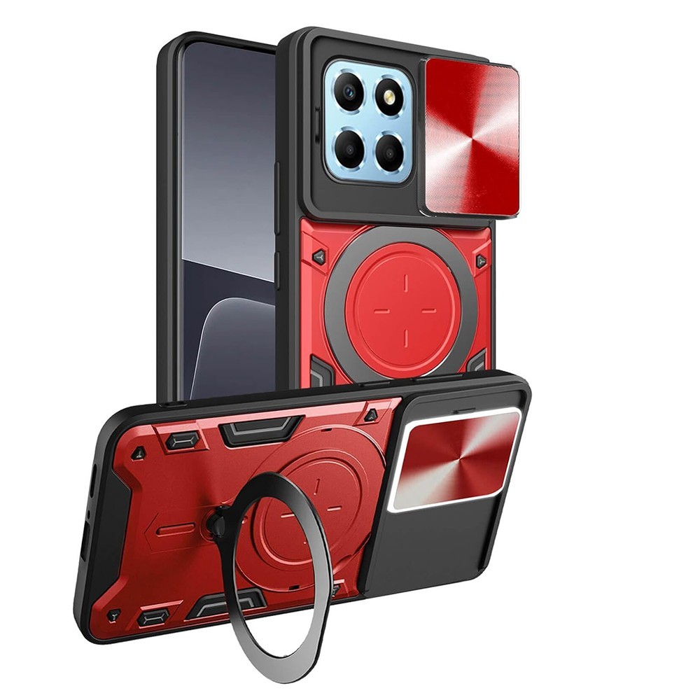 Калъф  CamGuard Pro - Honor X6 / X8 5G / 70 Lite - Red