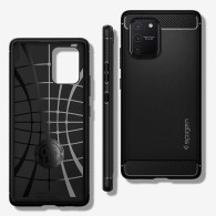 Spigen Rugged Armor Samsung Galaxy S10 Lite, Matte Black
