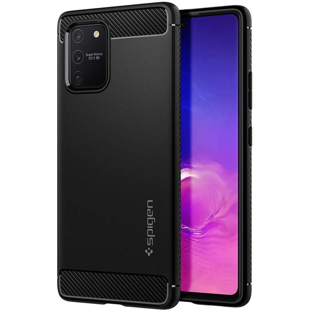 Spigen Rugged Armor Samsung Galaxy S10 Lite, Matte Black