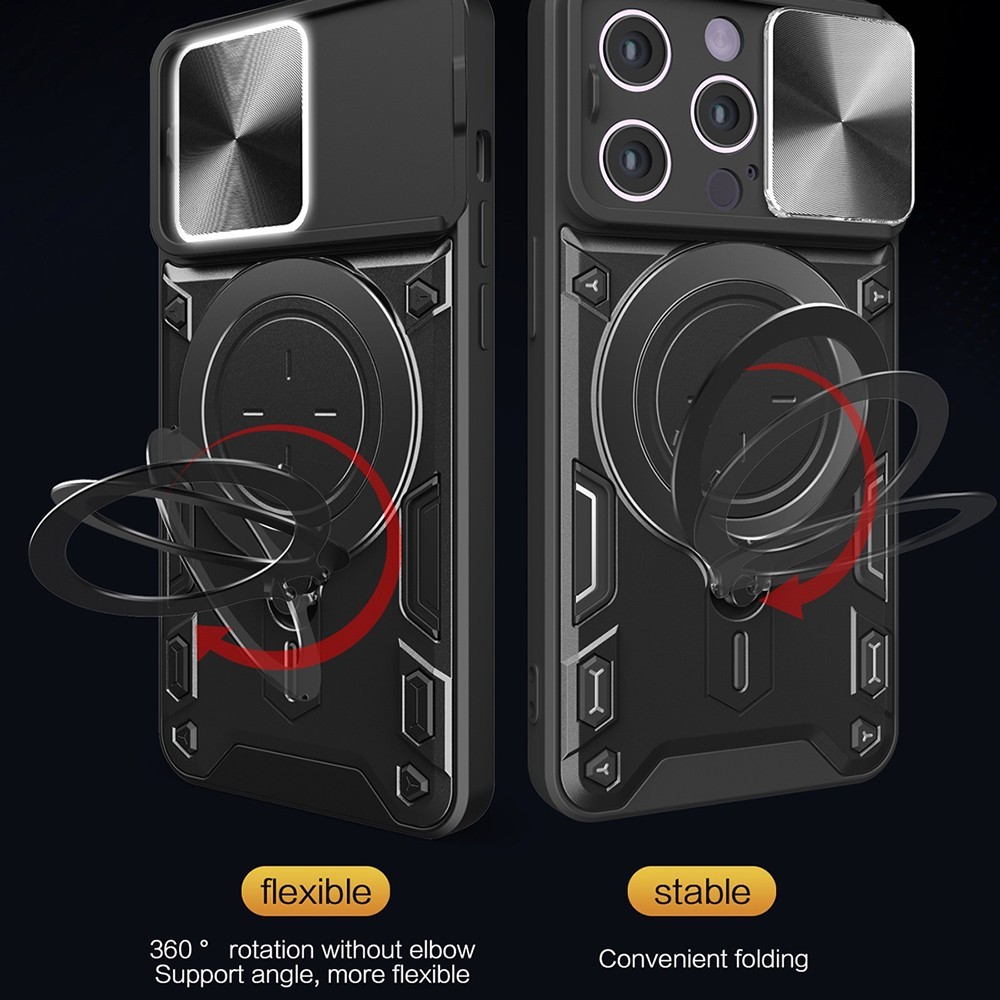 Калъф  CamGuard Pro - iPhone 13 Pro Max - Red