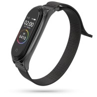 Каишка TECH-PROTECT NYLON за Xiaomi Mi Smart Band 5, Черен