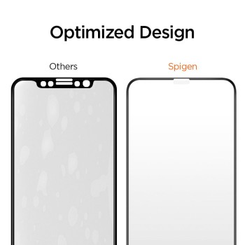 Стъклен протектор SPIGEN ALM GLASS FC за IPHONE 11 PRO, Черен