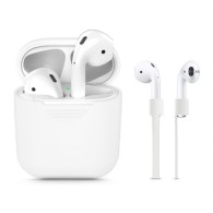 Калъф TECH-PROTECT ICONSET за Apple Airpods, Бял