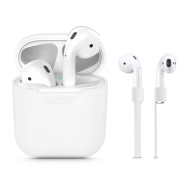 Калъф TECH-PROTECT ICONSET за Apple Airpods, Бял
