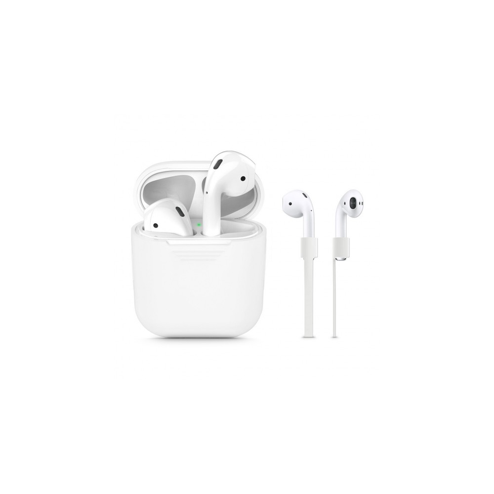 Калъф TECH-PROTECT ICONSET за Apple Airpods, Бял
