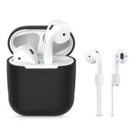 Калаъф TECH-PROTECT ICONSET за Apple Airpods, Черен