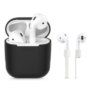 Калаъф TECH-PROTECT ICONSET за Apple Airpods, Черен