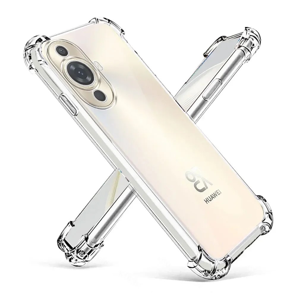 Калъф Shockproof Clear Silicone - Huawei nova 11 / nova 12s - Clear