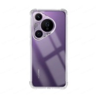 Калъф Shockproof Clear Silicone - Huawei Pura 70 - Clear