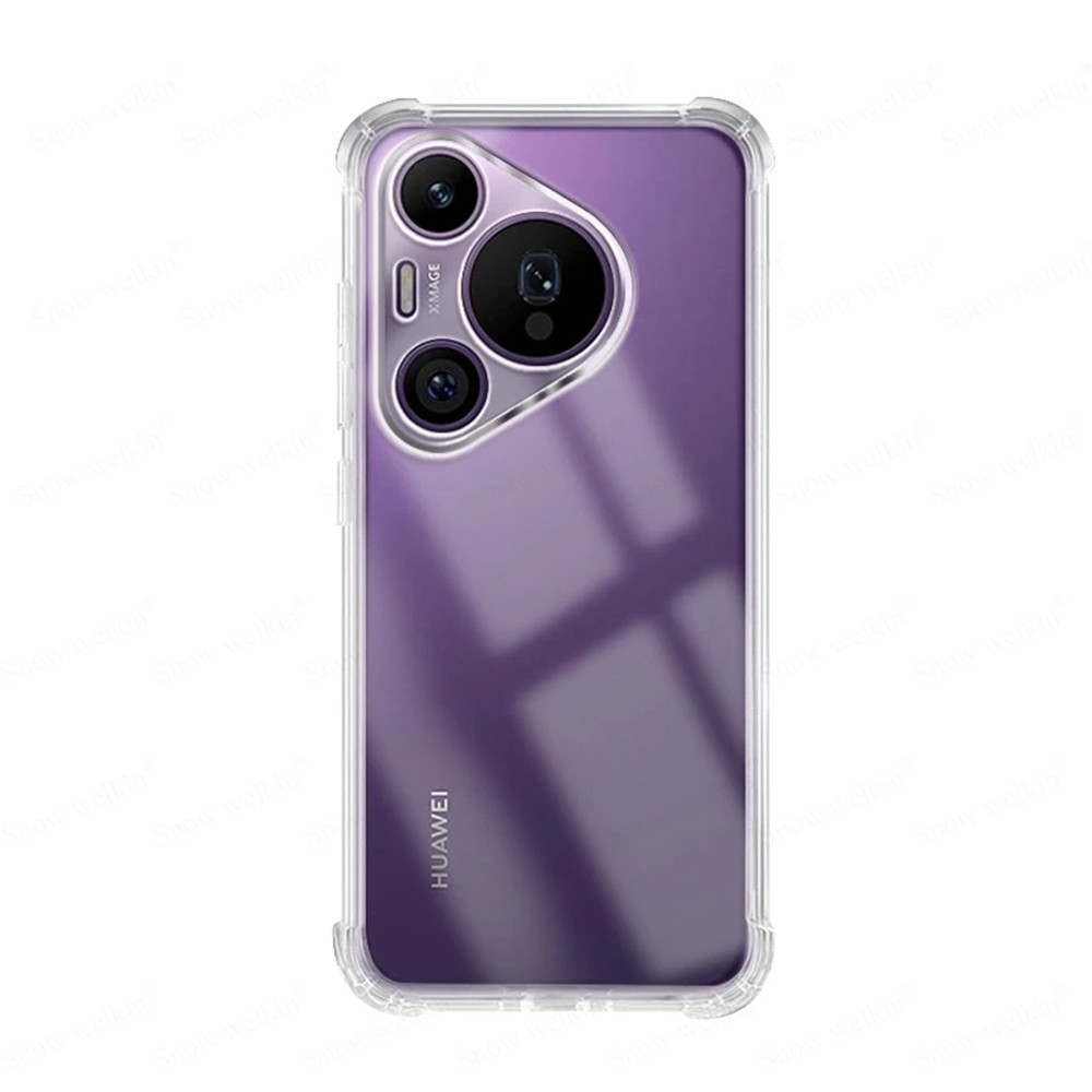 Калъф Shockproof Clear Silicone - Huawei Pura 70 Pro - Clear