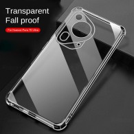 Калъф Shockproof Clear Silicone - Huawei Pura 70 Ultra - Clear