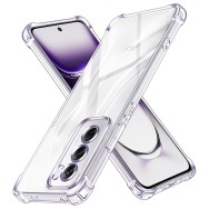 Калъф Shockproof Clear Silicone - Oppo Reno12 - Clear