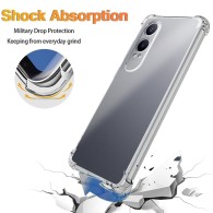 Калъф Shockproof Clear Silicone - OnePlus Nord CE4 Lite - Clear