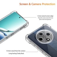 Калъф Shockproof Clear Silicone - Oppo Reno12 F 4G / Reno12 F 5G / Reno12 FS - Clear