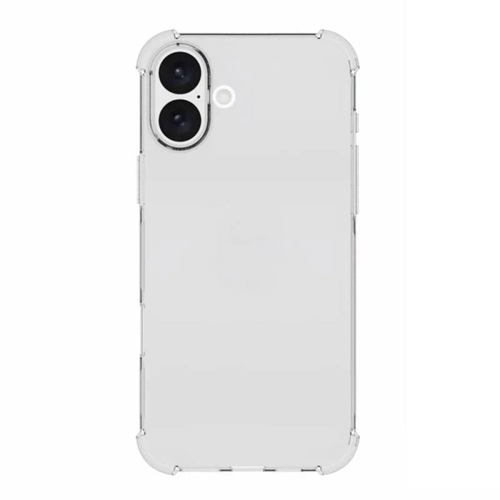 Калъф Shockproof Clear Silicone - iPhone 16 - Clear
