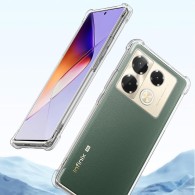 Калъф Shockproof Clear Silicone - Infinix Note 40 - Clear