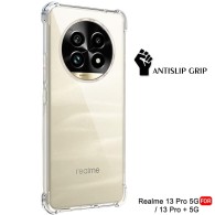 Калъф Shockproof Clear Silicone - Realme 13 Pro / 13 Pro+ - Clear