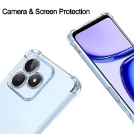 Калъф Shockproof Clear Silicone - Realme Note 60 - Clear