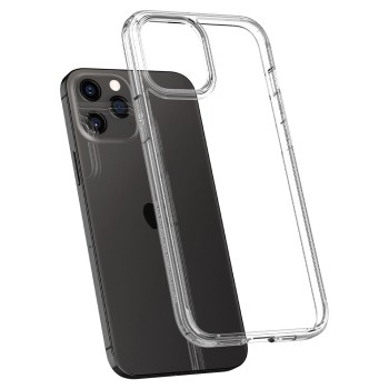 Калъф SPIGEN ULTRA HYBRID за IPHONE 12/12 PRO, CRYSTAL CLEAR