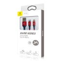 Кабел Baseus Rapid 2in1 USB cable Lightning / micro USB 1.2m, Черен