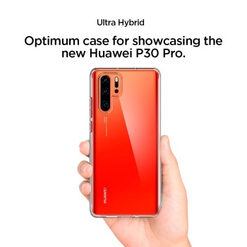 Калъф SPIGEN ULTRA HYBRID за HUAWEI P30 PRO, CRYSTAL CLEAR