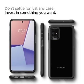 Калъф SPIGEN ULTRA HYBRID за SAMSUNG GALAXY M31S, MATTE BLACK