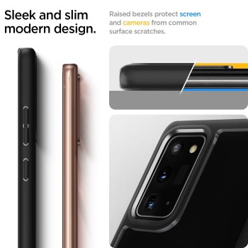 Калъф SPIGEN ULTRA HYBRID за SAMSUNG GALAXY NOTE 20, MATTE BLACK