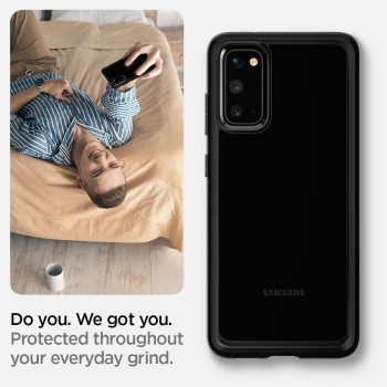 Калъф SPIGEN ULTRA HYBRID за SAMSUNG GALAXY S20, MATTE BLACK